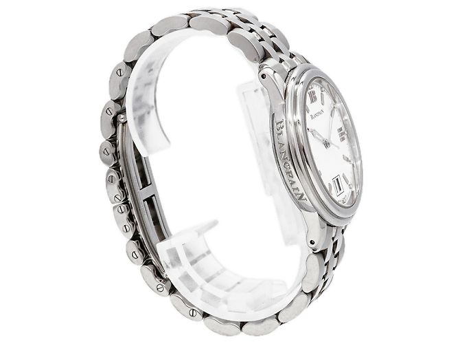 Orologio da uomo Blancpain Leman 2150-1127-71 Quadrante Bianco - vista 3
