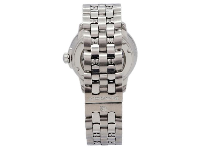 Orologio da uomo Blancpain Leman 2150-1127-71 Quadrante Bianco - vista 9