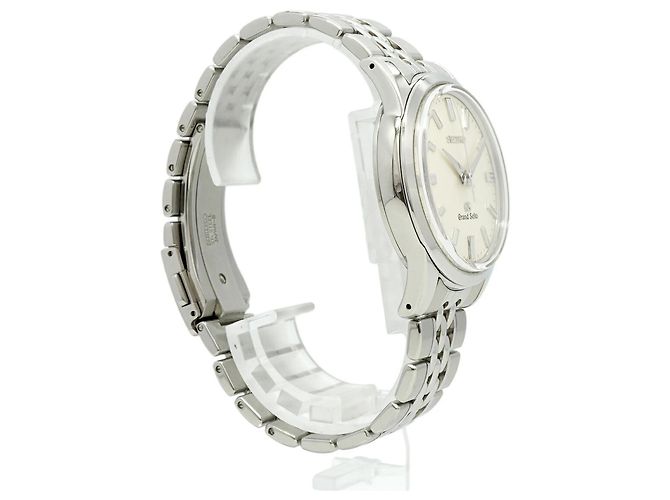 Orologio da uomo Seiko Grand SBGW031 9S64-00A0 Quadrante Argento - vista 3