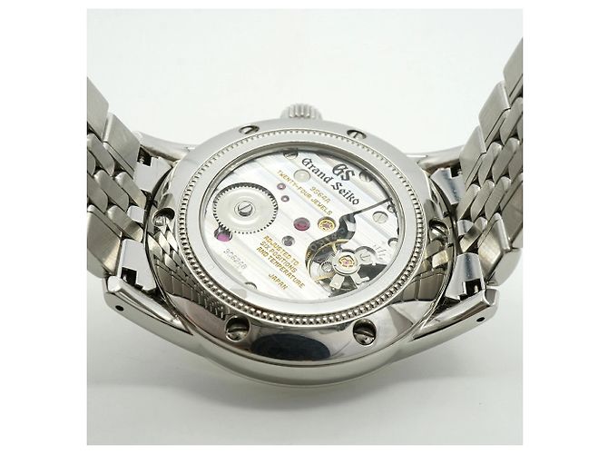 Orologio da uomo Seiko Grand SBGW031 9S64-00A0 Quadrante Argento - vista 5
