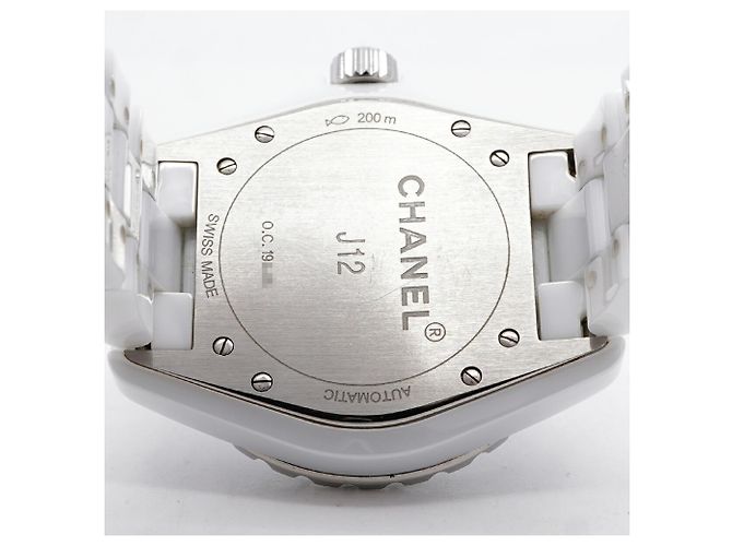 Orologio da uomo Chanel J12 H0970 Quadrante Bianco - vista 5