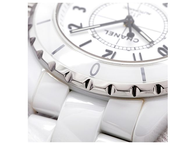 Orologio da uomo Chanel J12 H0970 Quadrante Bianco - vista 7