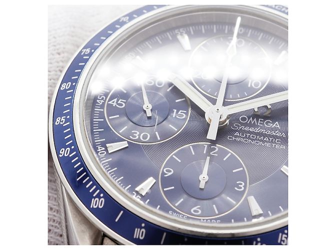 Orologio da uomo Omega Speedmaster 3212.80 Quadrante Blu - vista 7