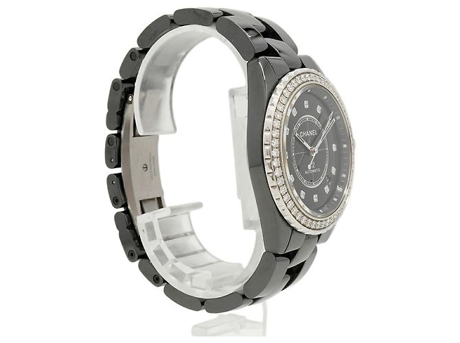 Orologio da uomo Chanel J12 Caliber 12.1 Lunetta Diamanti - vista 3