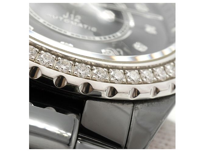 Orologio da uomo Chanel J12 Caliber 12.1 Lunetta Diamanti - vista 7