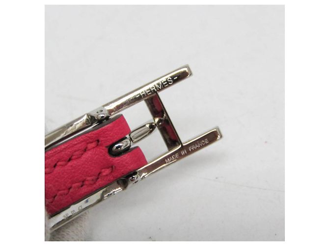 Hermès Hermes Hapi 3 Leather with Metal Rosa - vista 5