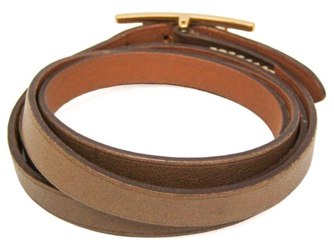 Hermès Hermes Hapi 3 Leather Beige - vista 2