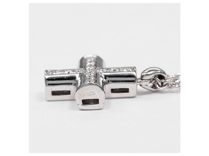 Bulgari Bvlgari Greek Cross 18K White Gold with Diamonds Argento - vista 3