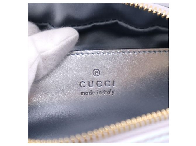 Borsa a spalla Small matelassé Gucci GG Marmont Blu - vista 18
