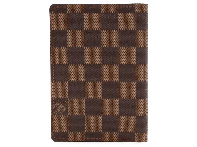 Louis Vuitton Damier Canvas Passhülle Braun - Ansicht 2