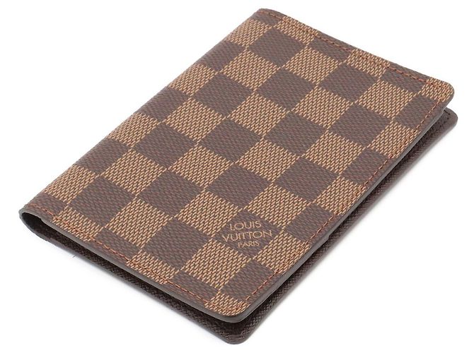 Louis Vuitton Damier Canvas Passhülle Braun - Ansicht 3