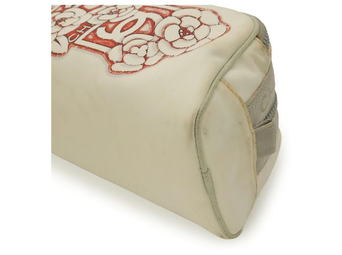 Borsa a Mano Chanel Sport Line Camellia Nero Bianco Rosso - vista 4