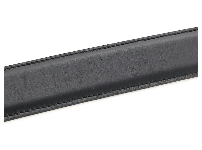 Gucci Reversible Leather Belt Black - view 6