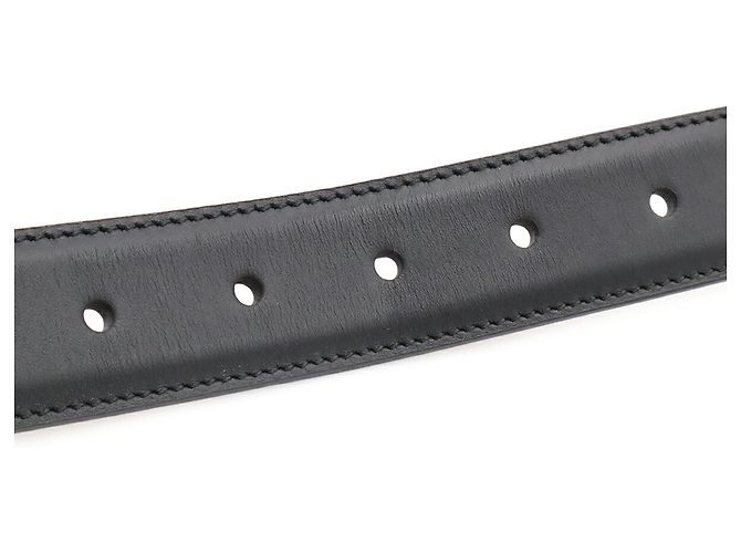 Gucci Reversible Leather Belt Black - view 7