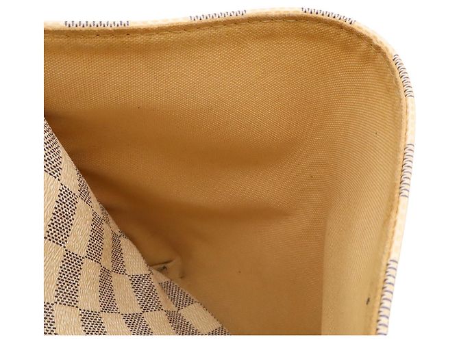 Borsa Tote Louis Vuitton Damier Azur Totally PM Crudo - vista 9