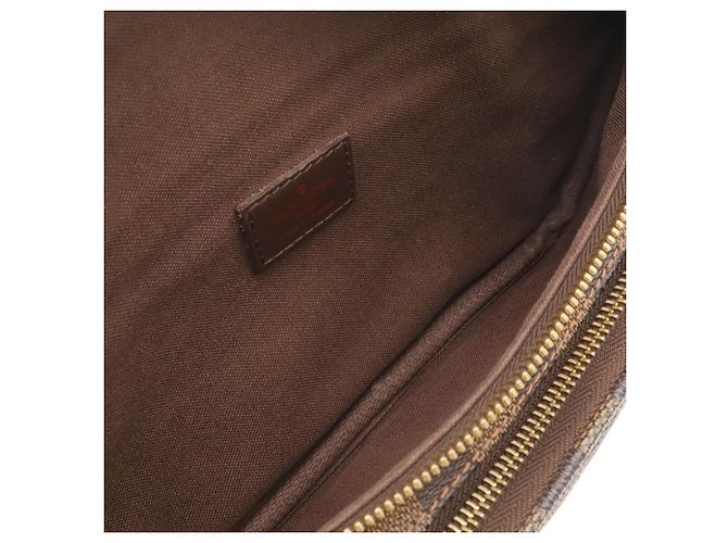 Bumbag Borsello da vita Louis Vuitton Damier Melville Marrone - vista 10