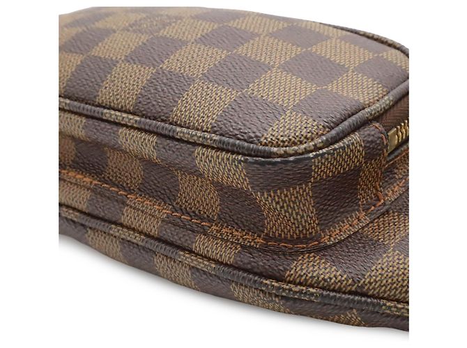Bumbag Borsello da vita Louis Vuitton Damier Melville Marrone - vista 4