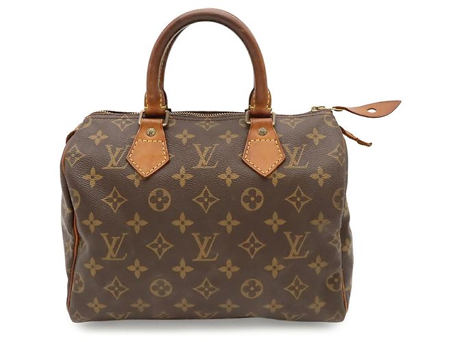Louis Vuitton Monogram Speedy 25 Handbag Brown - view 2