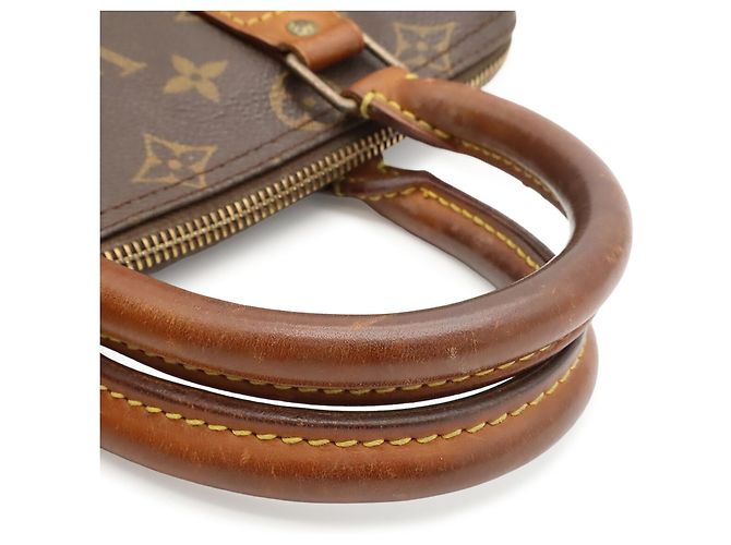 Louis Vuitton Monogram Speedy 25 Handbag Brown - view 5
