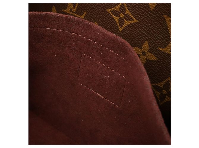 Borsa Louis Vuitton Monogram Montaigne BB Marrone - vista 8