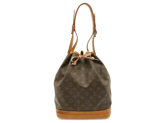 Borsa a tracolla Louis Vuitton Monogram Noe Modello M42224 Marrone - vista 2