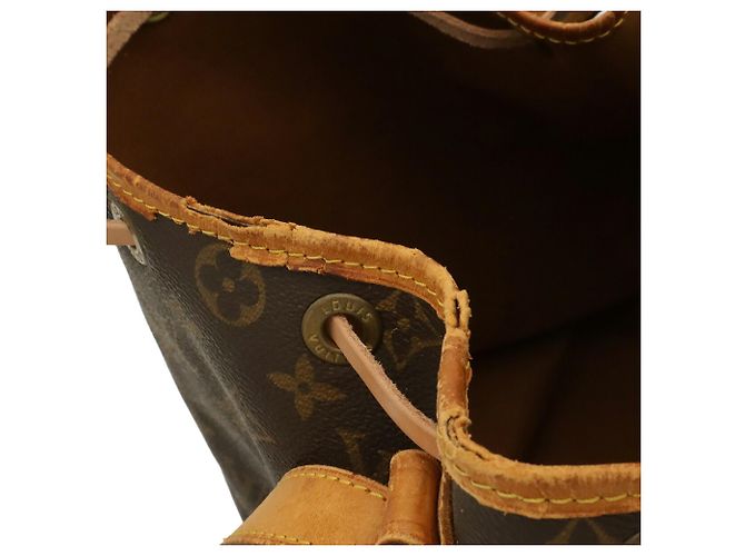 Borsa a tracolla Louis Vuitton Monogram Noe Modello M42224 Marrone - vista 6