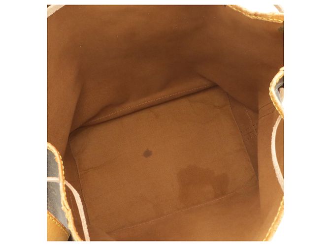 Borsa a tracolla Louis Vuitton Monogram Noe Modello M42224 Marrone - vista 9