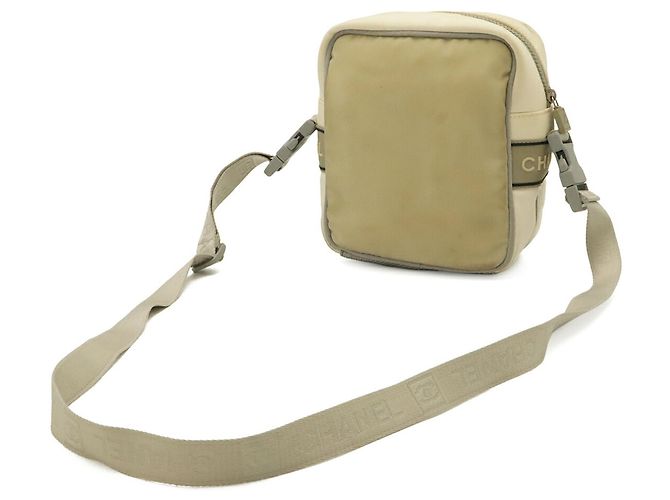 Borsa a tracolla/Pochette Chanel Sport Line Bianco - vista 3
