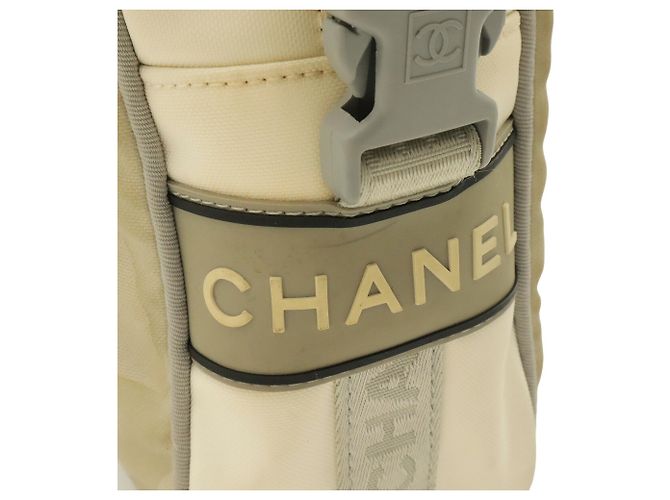 Borsa a tracolla/Pochette Chanel Sport Line Bianco - vista 5