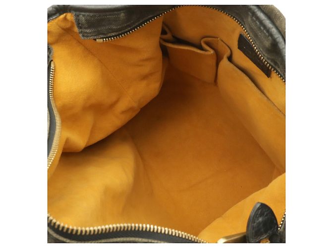 Borsa Tote Louis Vuitton Monogram Denim Neo Cavi MM Nero - vista 9