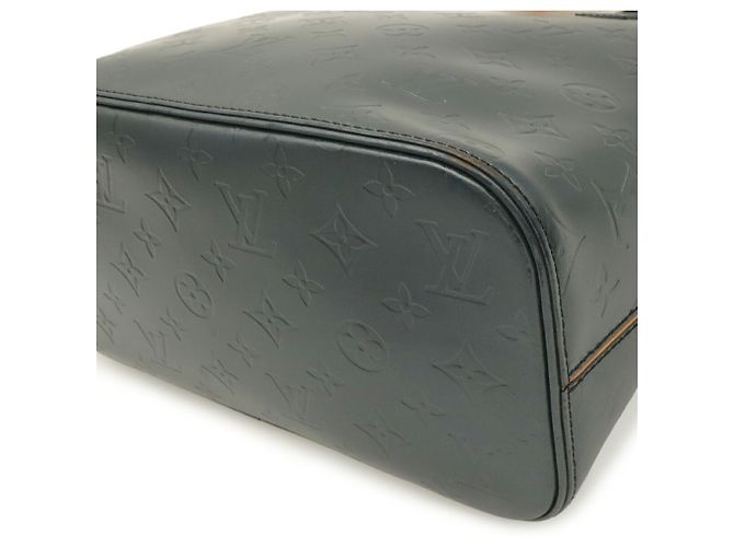 Borsa Tote Louis Vuitton Monogram Mat Stockton Blu - vista 4