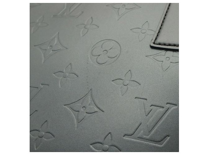 Borsa Tote Louis Vuitton Monogram Mat Stockton Blu - vista 6
