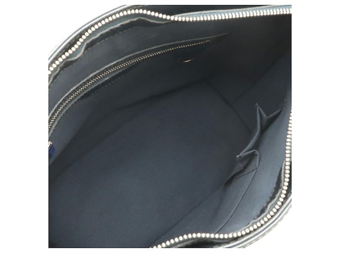Borsa Tote Louis Vuitton Monogram Mat Stockton Blu - vista 9
