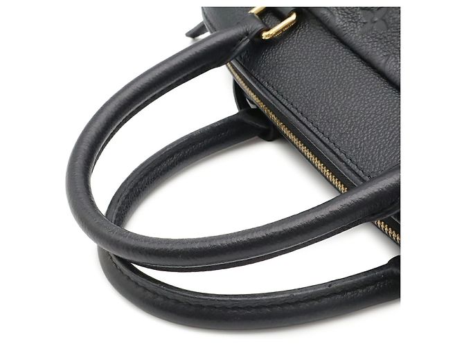 Borsa Louis Vuitton Monogram Empreinte Speedy Bandoulière 25 NM Nero - vista 5