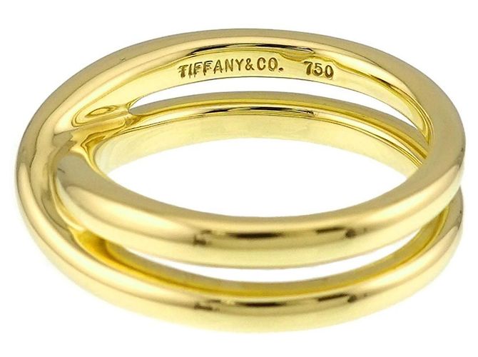 Tiffany & Co. Infinity Double Cross Band Ring Golden - Ansicht 2