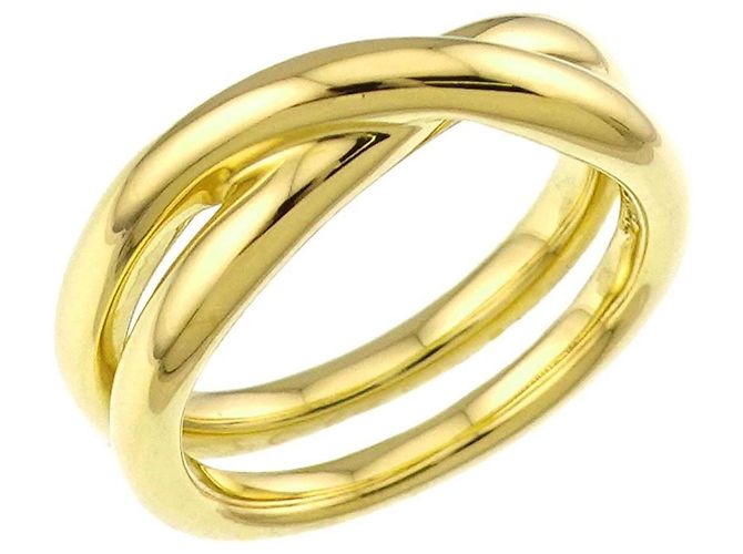 Tiffany & Co. Infinity Double Cross Band Ring Golden - Ansicht 4