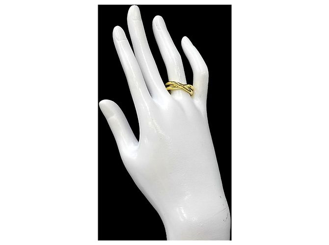 Tiffany & Co. Infinity Double Cross Band Ring Golden - Ansicht 6