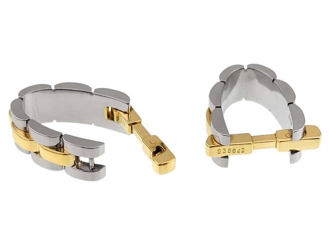 Gemelli Cartier Panthère in oro giallo 18K D'oro - vista 3