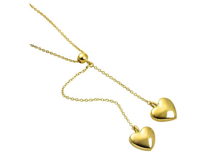 Collana Puff Heart Drop Tiffany & Co. D'oro - vista 2