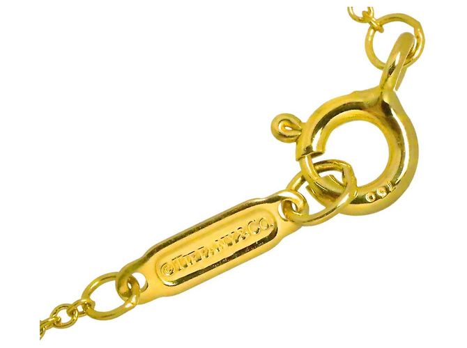 Collana Puff Heart Drop Tiffany & Co. D'oro - vista 3
