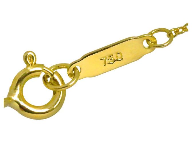 Collana Puff Heart Drop Tiffany & Co. D'oro - vista 4