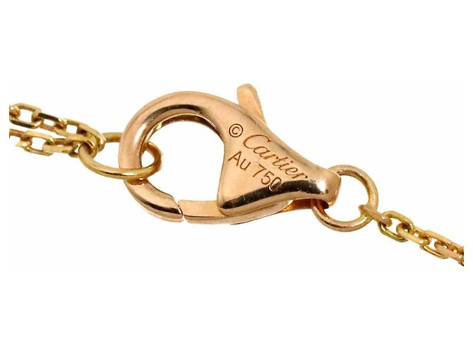 Bracciale Cartier Trinity con ciondolo diamante - vista 3