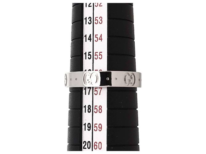 Gucci Icon Band Ring aus Weißgold - Ansicht 6
