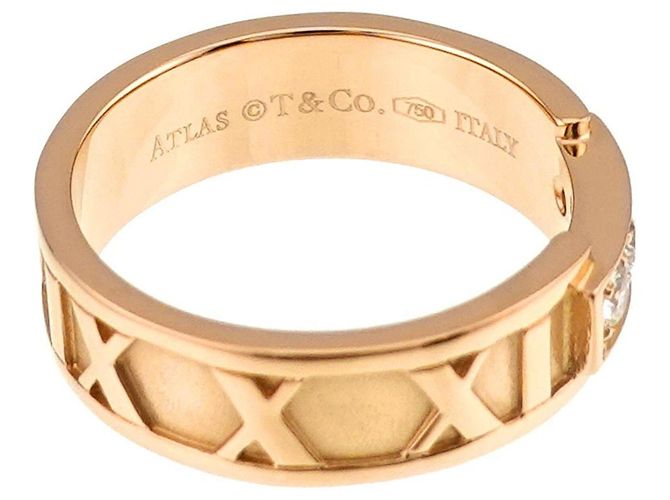 Tiffany & Co. Atlas Ring mit Diamanten - Ansicht 2