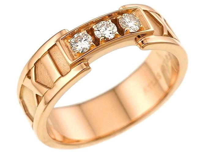 Tiffany & Co. Atlas Ring mit Diamanten - Ansicht 3