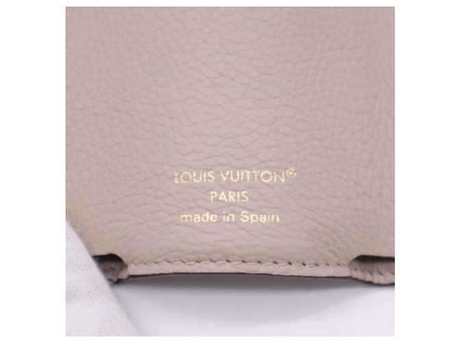 Louis Vuitton Taurillon Portefeuille Lock Mini Tourtrell Wallet Beige - vista 15