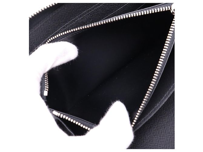 Louis Vuitton Epi Zippy Organizer Noir Long Wallet Black - view 15