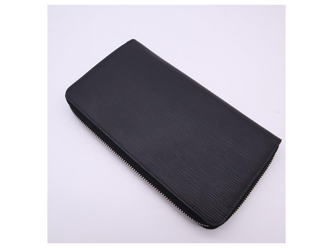 Louis Vuitton Epi Zippy Organizer Noir Long Wallet Black - view 2
