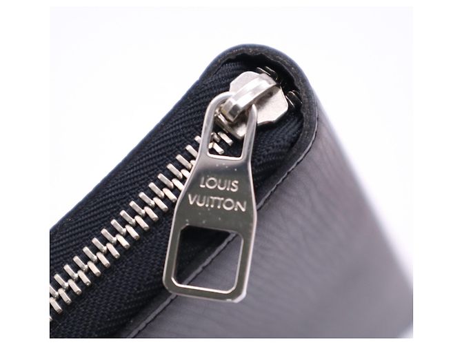 Louis Vuitton Epi Zippy Organizer Noir Long Wallet Black - view 9