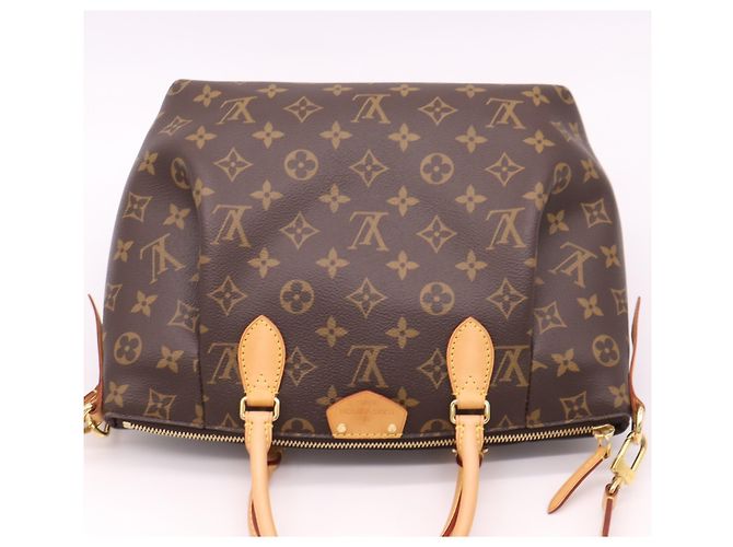 Borsa a tracolla Louis Vuitton Monogram Turenne PM Marrone Beige Monogramma - vista 7